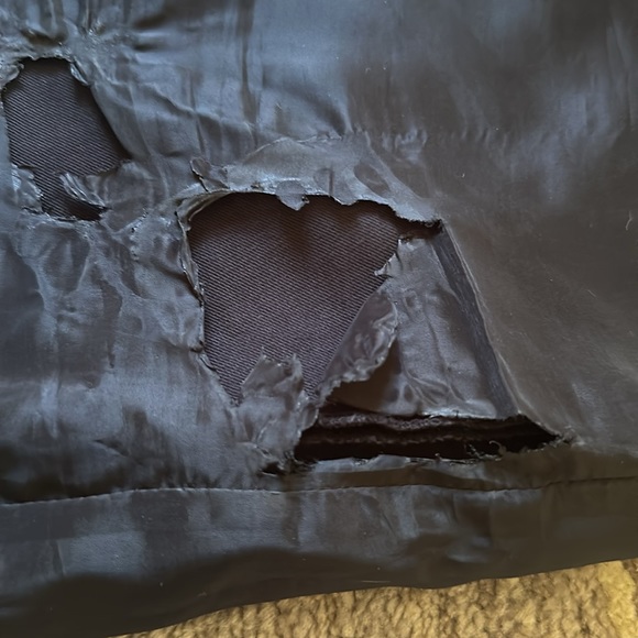 J. Crew Black No. 2 Pencil Skirt with Slit in Back - Picture 3 of 5